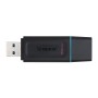 Kingston Technology DataTraveler Exodia unidade de memória USB 64 GB USB Type-A 3.2 Gen 1 (3.1 Gen 1) Preto, Turquesa