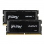 Kingston Technology FURY 32GB 4800MT/s DDR5 CL38 SODIMM (Kit of 2) Impact