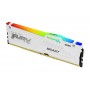 Kingston Technology FURY Beast 32GB 6000MT/s DDR5 CL36 DIMM White RGB EXPO