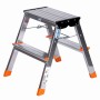 Krause Folding Step Treppy silver