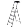 Krause Secury Folding ladder silver