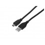 Gembird 1.8m USB 2.0 A/mini-USB M USB cable USB A Mini-USB B Black