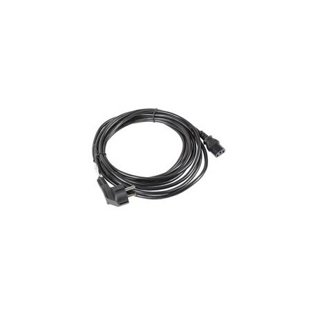 Lanberg CA-C13C-11CC-0100-BK power cable Black 10 m C13 coupler CEE7/7