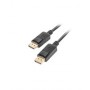 Lanberg CA-DPDP-10CC-0018-BK DisplayPort cable 1.8 m Black