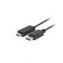 Lanberg CA-DPHD-11CC-0018-BK cable gender changer DisplayPort HDMI Black