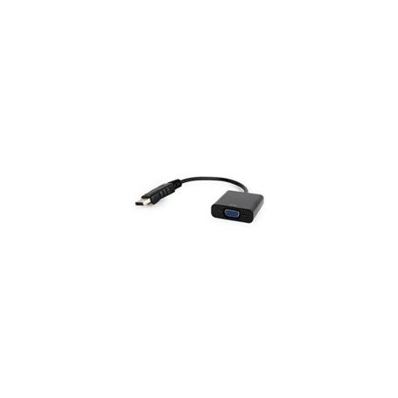 Gembird A-DPM-VGAF-02 video cable adapter 0.15 m VGA (D-Sub) DisplayPort Black