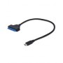 Gembird AUS3-03 USB cable 0.2 m 2.0 USB C Black