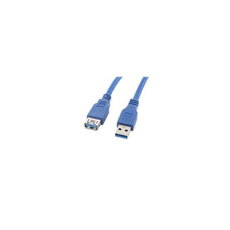 Lanberg CA-US3E-10CC-0018-B USB cable 1.8 m USB 3.0 USB A blue