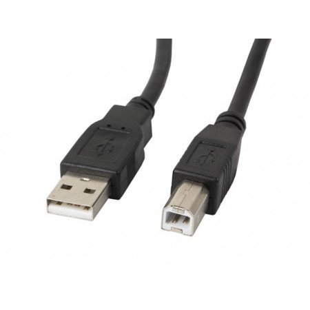 Lanberg CA-USBA-11CC-0030-BK USB cable USB 2.0 3 m USB B Black