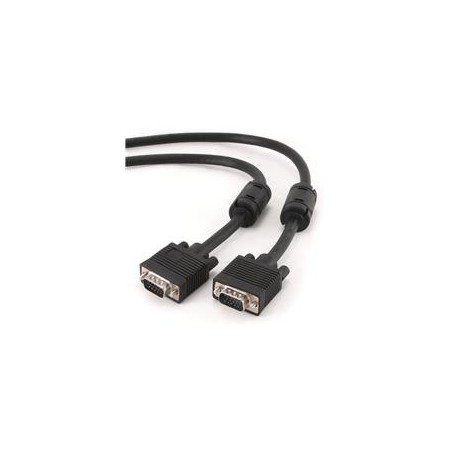 Gembird CC-PPVGA-10M-B VGA cable VGA (D-Sub) Black