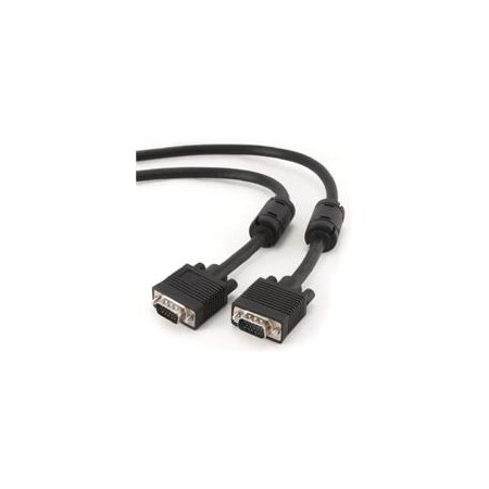 Gembird CC-PPVGA-5M-B VGA cable VGA (D-Sub) Black