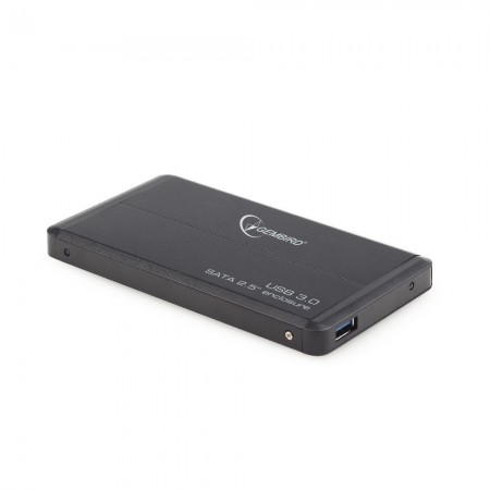 Gembird EE2-U3S-2 storage drive enclosure HDD enclosure Black 2.5"