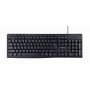 Gembird KB-UM-107 Multimedia keyboard, black, US-layout