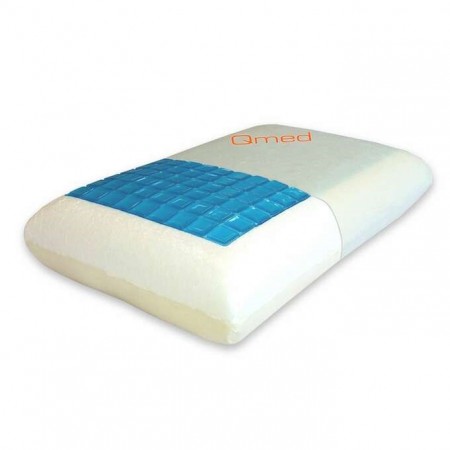 QMED orthopaedic pillow with cooling gel - shape memory (COMFORT GEL PILLOW)