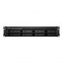 Synology RackStation RS1221+ NAS/storage server Rack (2U) Ryzen Embedded V1500B 4 GB DDR4 DiskStation Manager Black