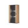 Cama hanging display cabinet SOHO lefkas oak/black