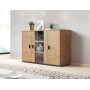 Cama sideboard 120 cm SOHO S7 lefkas oak/black