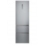 Haier Refrigerator HTR5619ENMG (348L- silver)