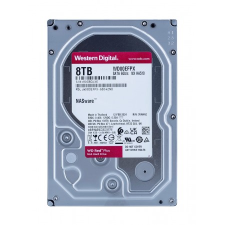 HDD WD Red Plus 8TB SATA WD80EFPX