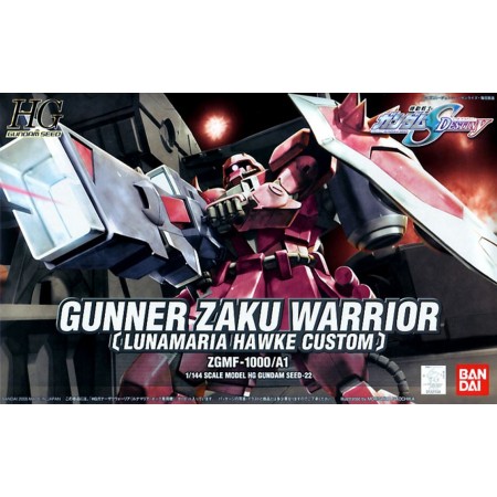 HG 1/144 GUNNER ZAKU WARRIOR (LUNAMARIA HAWKE C.)