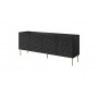 HOLE chest 190x40.5x74.5 cm matte black