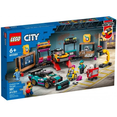 LEGO CITY 60389 CUSTOM CAR GARAGE