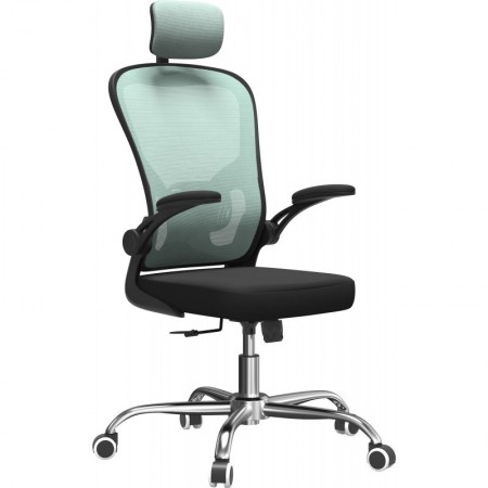 Topeshop FOTEL DORY NIEBIESKI office/computer chair Padded seat Mesh backrest