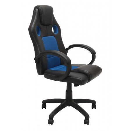 Topeshop FOTEL ENZO NIEB-CZAR office/computer chair Padded seat Padded backrest