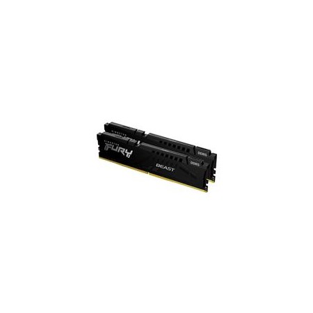 Kingston Technology FURY Beast 64GB 6000MT/s DDR5 CL40 DIMM (Kit of 2) Black XMP