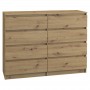 Topeshop M8 120 ARTISAN chest of drawers