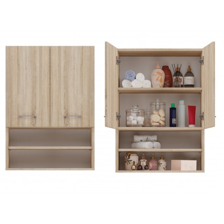 Topeshop POLA MINI DK SONOMA bathroom storage cabinet Oak