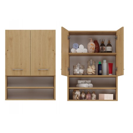 Topeshop POLA MINI DK ARTISAN bathroom storage cabinet Oak