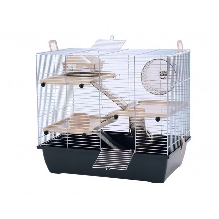 INTER-ZOO Pinky 3 Zinc Beige - cage for a hamster