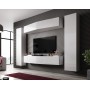 Cama Living room cabinet set VIGO SLANT 7 white/white gloss