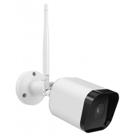 Isiwi Wireless SQUARE 4Mpx Bullet Câmara Exterior Fixa IR LED Áudio Bidirecional Cartão Sd IP65 Stand Alone - ISW-BFES4M