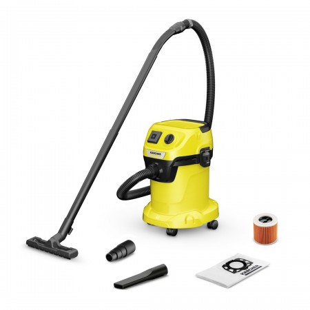 Kärcher WD 3 P V-17/4/20 Black, Yellow 17 L 1000 W