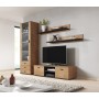 SOHO 7 set (RTV140 cabinet + S1 cabinet + shelves) Oak lefkas