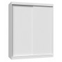 Topeshop IGA 160 BIEL B KPL bedroom wardrobe/closet 7 shelves 2 door(s) White