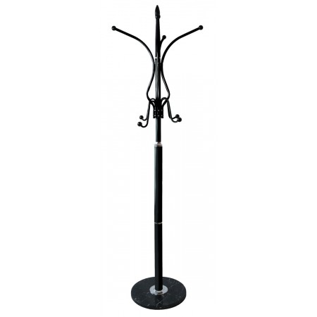 Topeshop MARBLE CZARNY clothing hanger Black