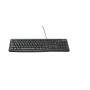 Logitech Keyboard K120 for Business teclado Escritório USB QWERTY Estados Unidos (Internacional) Preto