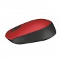 Logitech M171 Red-K rato Escritório Ambidestro RF Wireless Ótico 1000 DPI