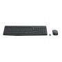 Logitech MK235 teclado Rato incluído Casa USB QWERTY Estados Unidos (Internacional) Cinzento