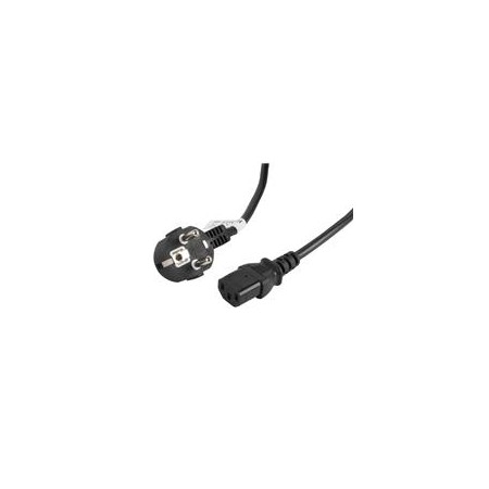 Lanberg CA-C13C-11CC-0050-BK power cable Black 5 m C13 coupler CEE7/7