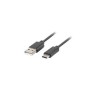 Lanberg CA-USBO-10CU-0005-BK USB cable USB 2.0 0.5 m USB A USB C Black