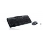 Logitech Wireless Combo MK330 teclado Rato incluído Escritório USB QWERTY Estados Unidos (Internacional) Preto