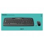 Logitech Wireless Combo MK330 teclado Rato incluído Escritório USB QWERTY Estados Unidos (Internacional) Preto