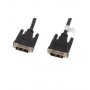 Lanberg CA-DVIS-10CC-0030-BK DVI cable 3 m DVI-D Black