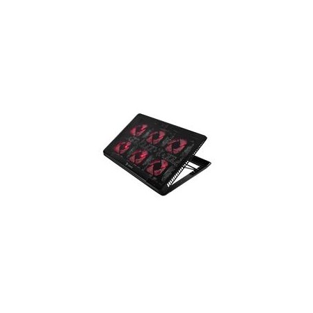 Laptop cooling pad, 6 backlit fans, 2000 RPM, SAVIO COS-01
