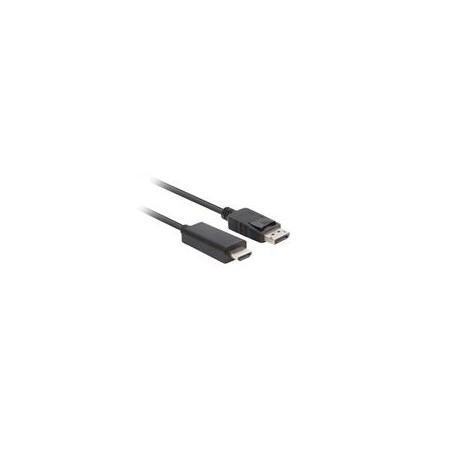 Lanberg CA-DPHD-11CC-0050-BK cable gender changer DisplayPort HDMI Black