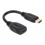 Manhattan 354523 adaptador para cabos HDMI 19-pin Preto